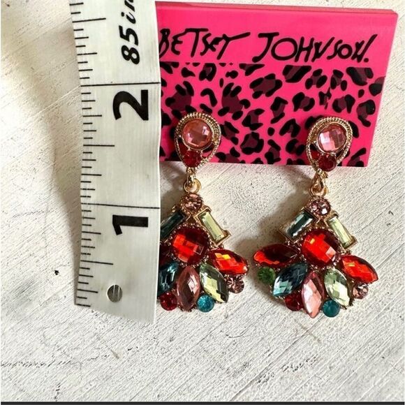Betsey johnson colorful earrings - Picture 4 of 5
